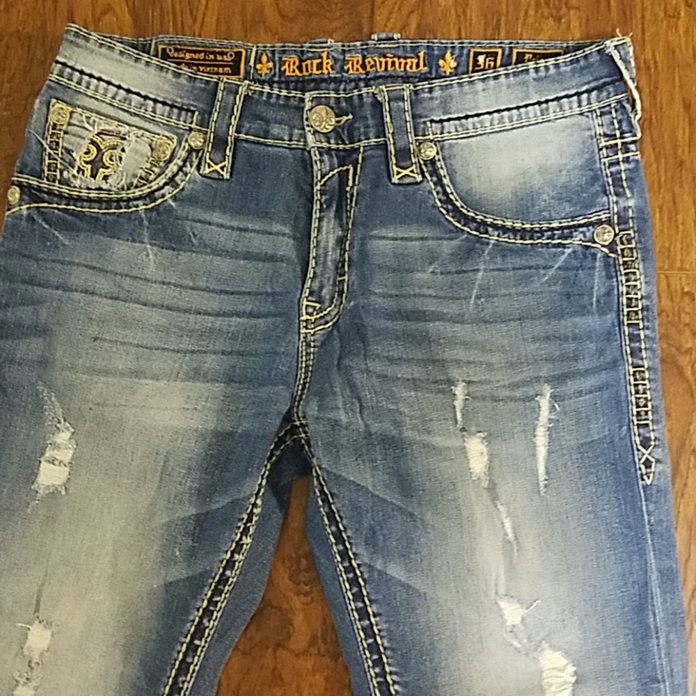 Rock revival jeans